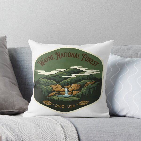 Item preview, Wayne National Forest Ohio Usa National Forest Nature Lover Hiking Camping designed and sold by Simsimah26Parks.
