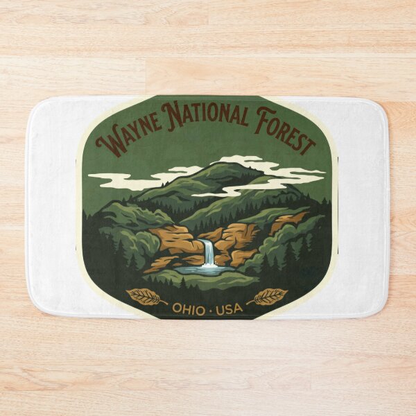 Item preview, Wayne National Forest Ohio Usa National Forest Nature Lover Hiking Camping designed and sold by Simsimah26Parks.