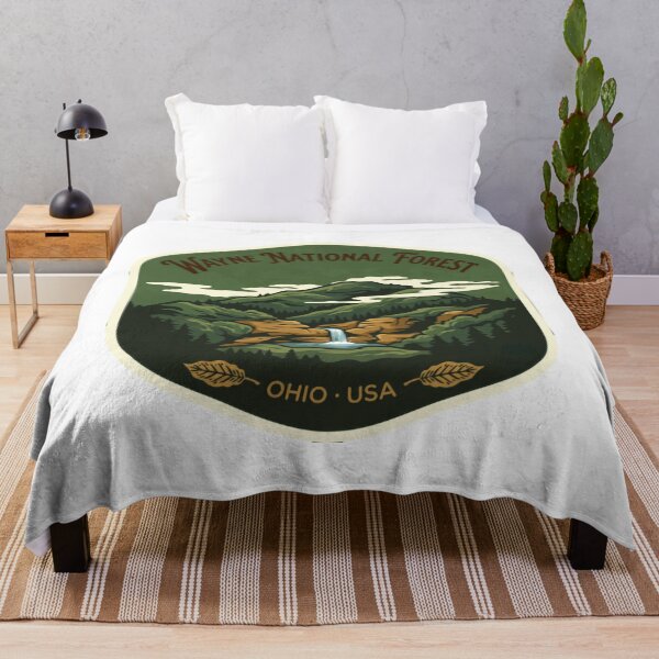 Item preview, Wayne National Forest Ohio Usa National Forest Nature Lover Hiking Camping designed and sold by Simsimah26Parks.