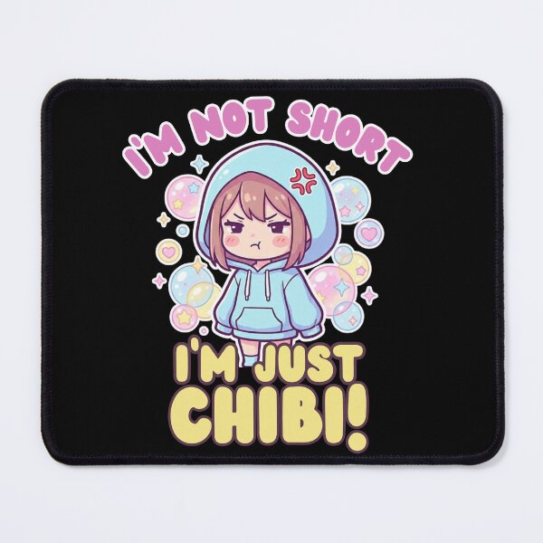 Item preview, I'm Not Short I'm Just Chibi - Cute Anime Girl designed and sold by Wit & Wear.