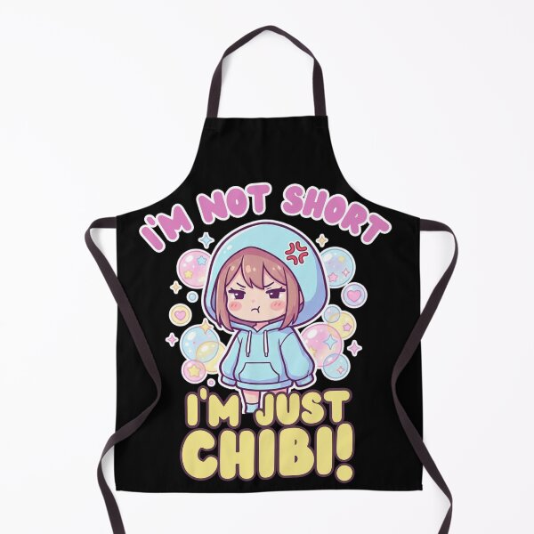 Item preview, I'm Not Short I'm Just Chibi - Cute Anime Girl designed and sold by Wit & Wear.