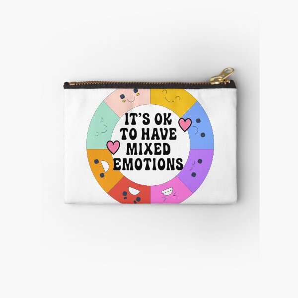 Item preview, It’s OK To Have Mixed Emotions Rainbow Feelings Wheel designed and sold by The Sandy Design Store.
