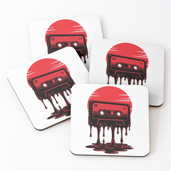 Item preview, Melting Retro Cassette Sunset designed and sold by UniTeeCo.