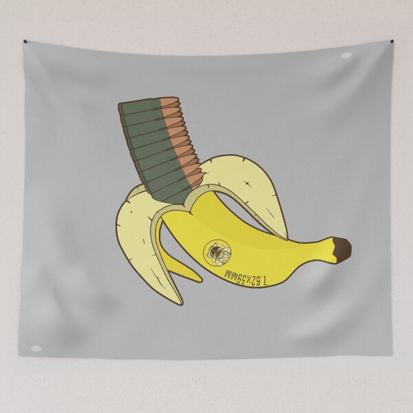 Item preview, Banana - AK-47 7.62 x 39 mm magazine designed and sold by FAawRay.