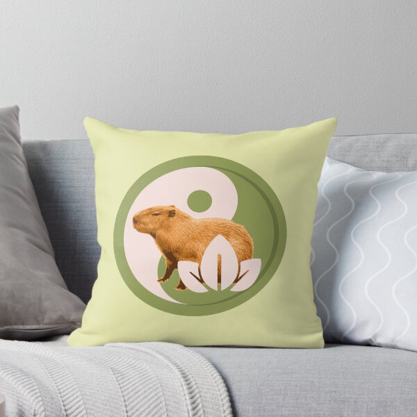 Item preview, Zen Capybara Yin Yang Peaceful Nature Art designed and sold by Vac1.