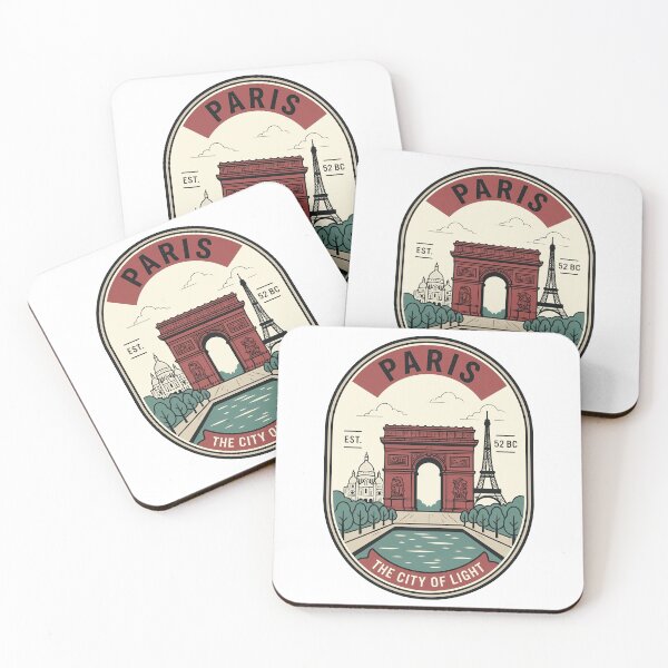 Item preview, Vintage Paris France Travel Badge City of Light designed and sold by k3rstman1.