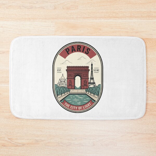 Item preview, Vintage Paris France Travel Badge City of Light designed and sold by k3rstman1.