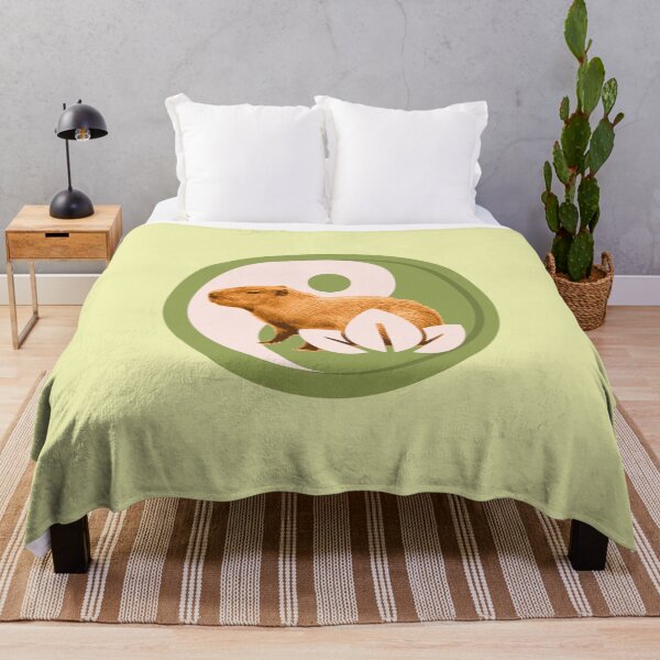 Item preview, Zen Capybara Yin Yang Peaceful Nature Art designed and sold by Vac1.