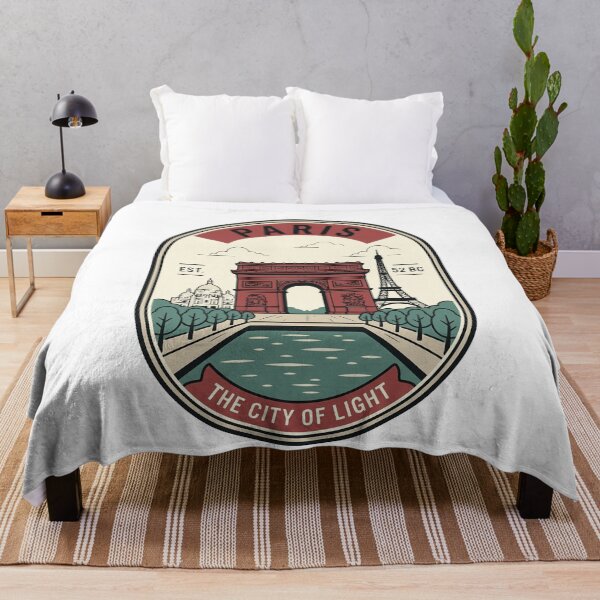 Item preview, Vintage Paris France Travel Badge City of Light designed and sold by k3rstman1.