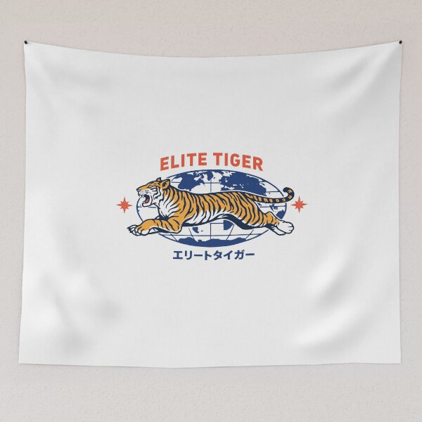 Item preview, Elite Tiger World Map T-Shirt designed and sold by Matinez Pink.