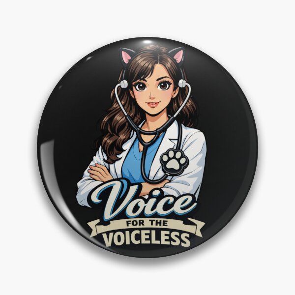Item preview, Voice For The Voiceless Female Vet Animal Care designed and sold by Tsugraf Designs.