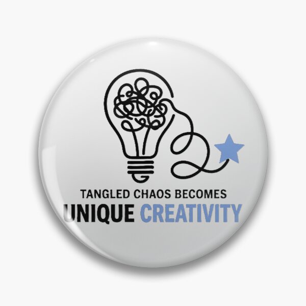 Item preview, Tangled Chaos Becomes Unique Creativity – ADHD Neurodivergent Mind Design designed and sold by DPSz.