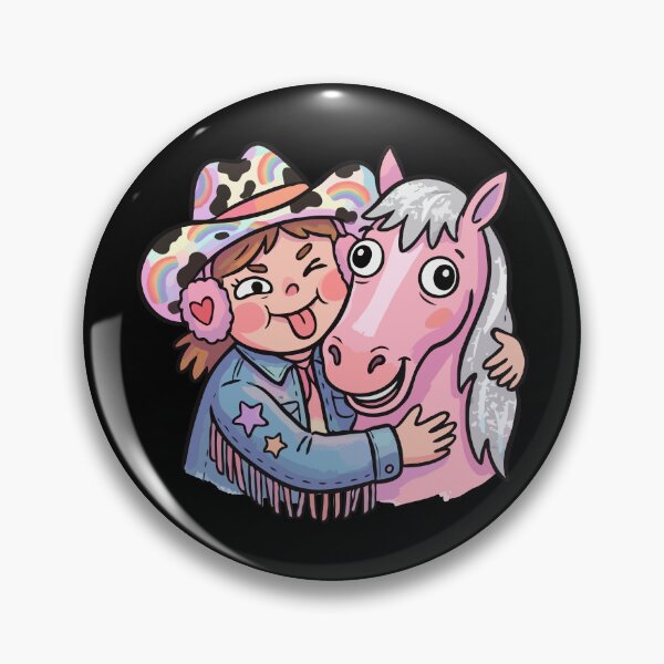 Item preview, Pink Equestrian Best Friends designed and sold by Emegan Print Art.
