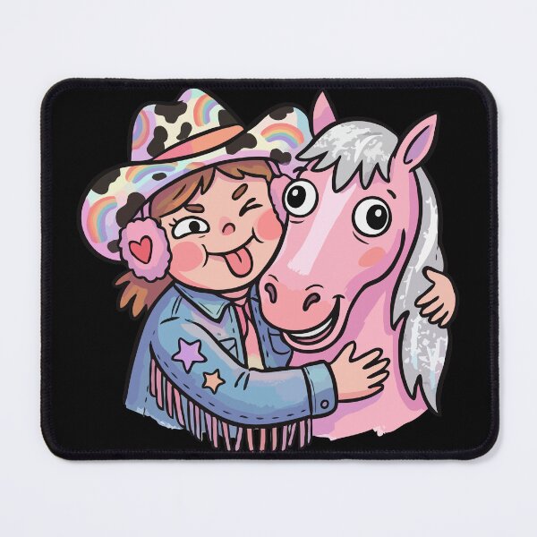 Item preview, Pink Equestrian Best Friends designed and sold by Emegan Print Art.