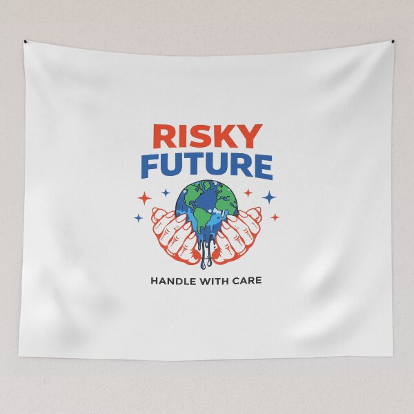 Item preview, Risky Future Earth Care T-Shirt designed and sold by Matinez Pink.