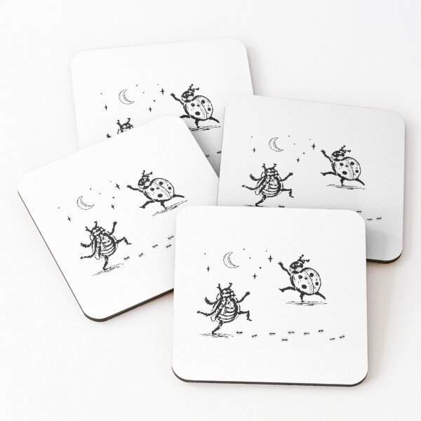 Item preview, NK Dancing Lady Bugs designed and sold by AnkeFleis.