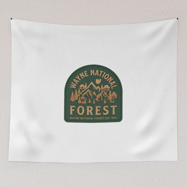 Item preview, Wayne National Forest Ohio Explorer Nature Lover Hiking Camping designed and sold by Simsimah26Parks.