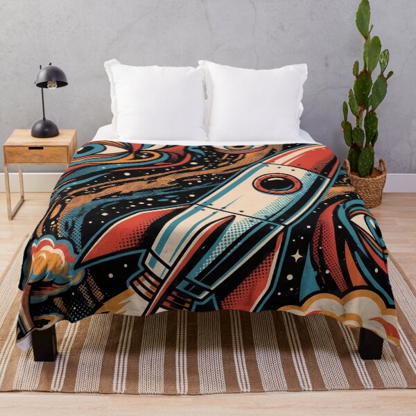 Item preview, Rocket Eyes Space Vibrancy Marine Life Ocean Exploration designed and sold by ART ATTACK ZONE.