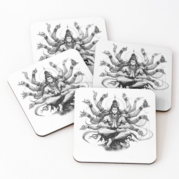 Item preview, God Mahadev in meditation designed and sold by Manesakshi2004.