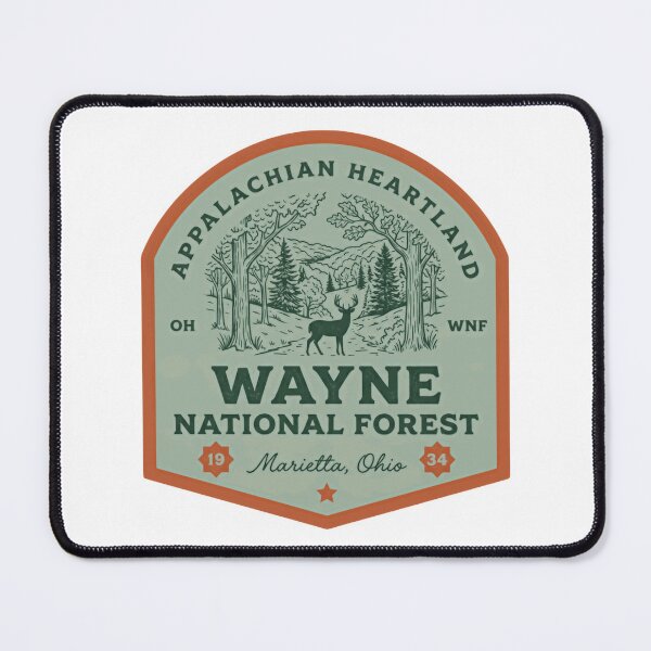 Item preview, Appalachian Heartland Wayne National Forest Marietta Ohio OH WNF 19 34 Hiking Nature Lover designed and sold by Simsimah26Parks.