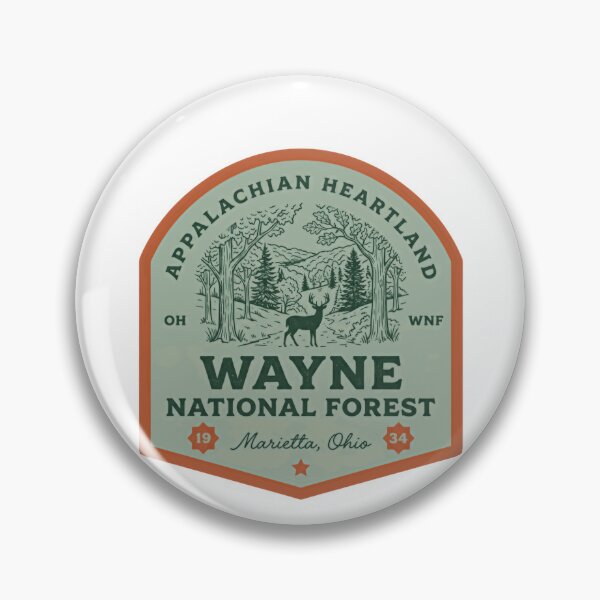 Item preview, Appalachian Heartland Wayne National Forest Marietta Ohio OH WNF 19 34 Hiking Nature Lover designed and sold by Simsimah26Parks.