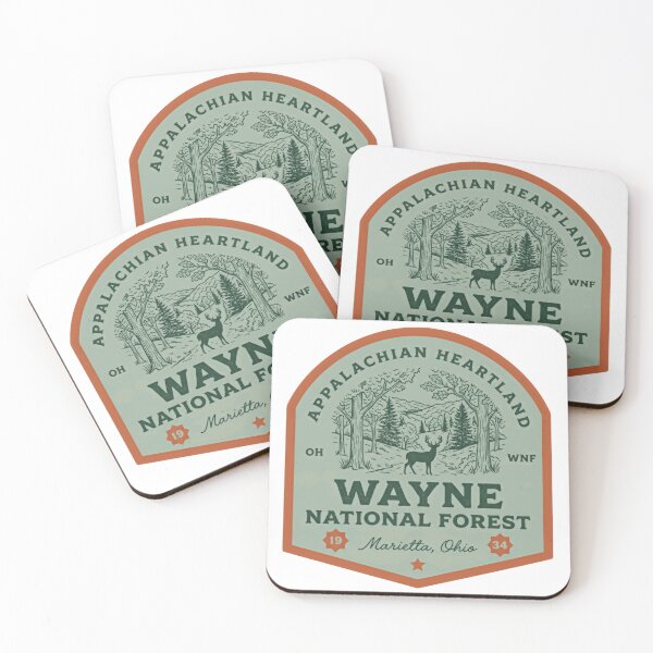 Item preview, Appalachian Heartland Wayne National Forest Marietta Ohio OH WNF 19 34 Hiking Nature Lover designed and sold by Simsimah26Parks.