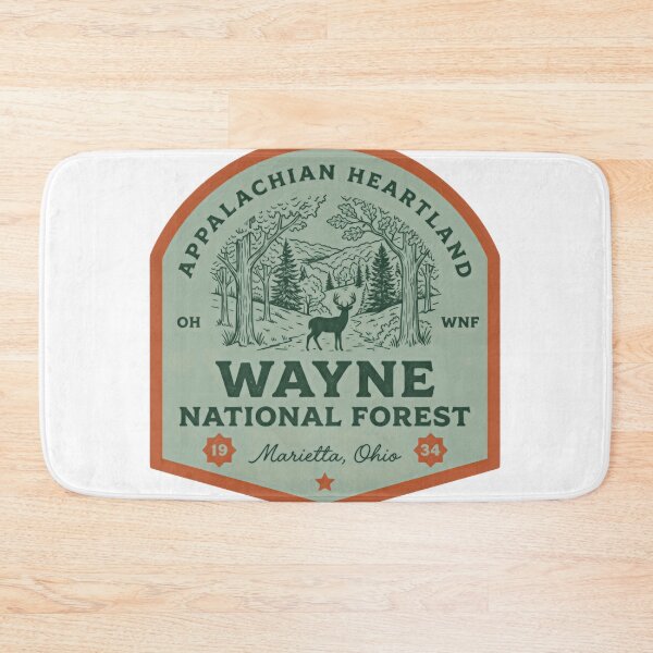 Item preview, Appalachian Heartland Wayne National Forest Marietta Ohio OH WNF 19 34 Hiking Nature Lover designed and sold by Simsimah26Parks.