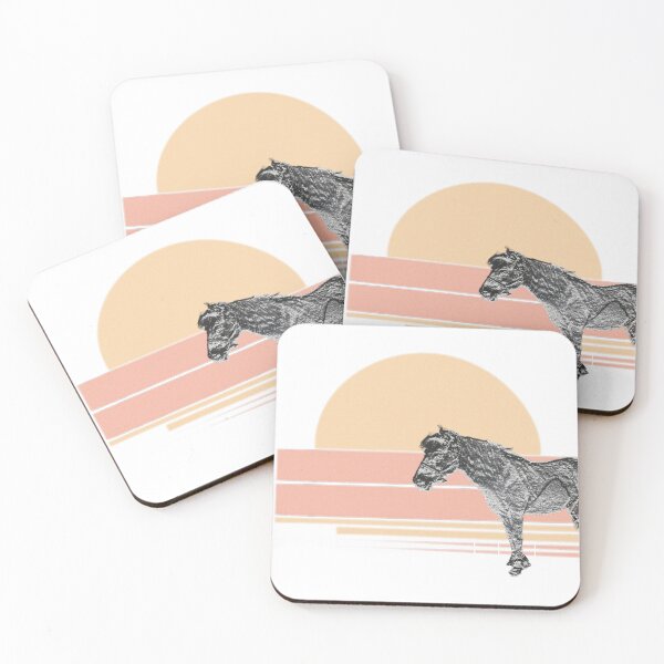 Item preview, Horse at sunset designed and sold by MT-Wunderland .