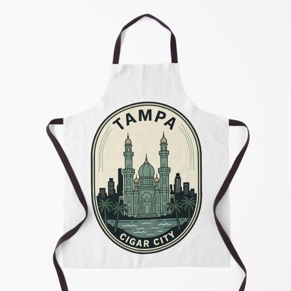 Item preview, Vintage Tampa Florida Cigar City Skyline Badge designed and sold by k3rstman1.