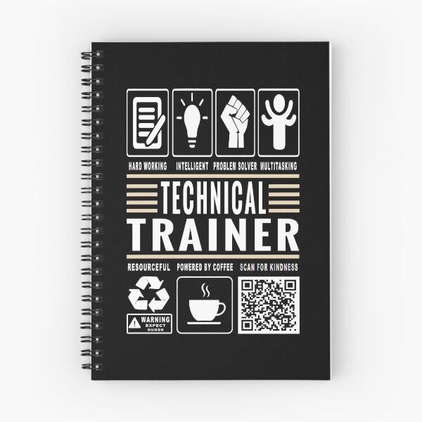 Item preview, Funny Certified Technical Trainer Job Description Icons QR Code designed and sold by MerchMaxxing.