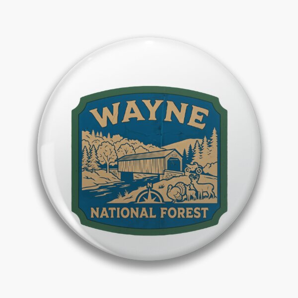 Item preview, Wayne National Forest Ohio Hiking Camping Nature Lover designed and sold by Simsimah26Parks.