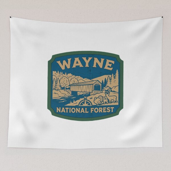 Item preview, Wayne National Forest Ohio Hiking Camping Nature Lover designed and sold by Simsimah26Parks.