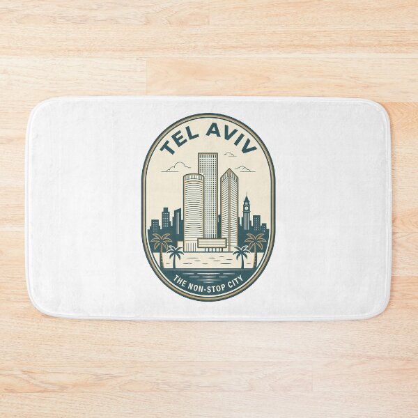 Item preview, Vintage Tel Aviv Skyline Non Stop City designed and sold by k3rstman1.