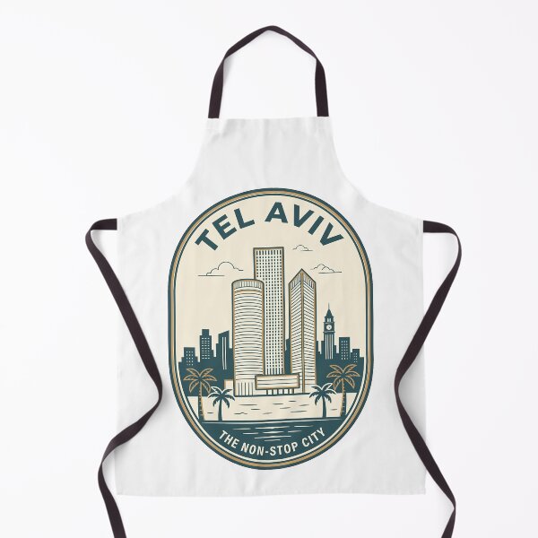 Item preview, Vintage Tel Aviv Skyline Non Stop City designed and sold by k3rstman1.