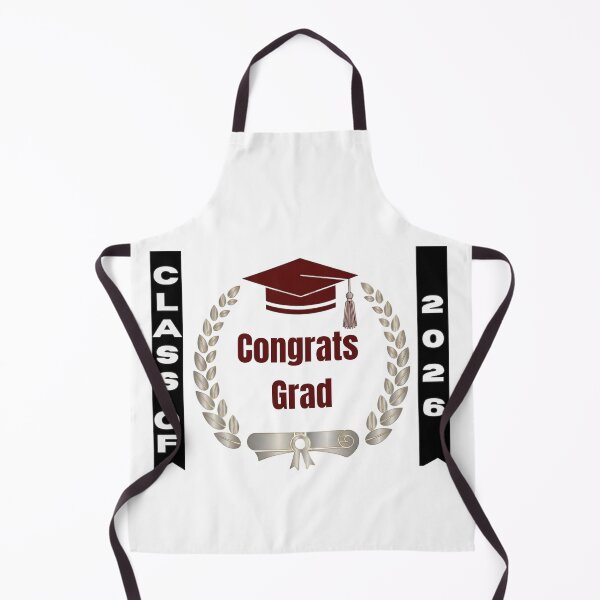 Item preview, Class of 2026 Congrats Grad Graduation Cap and Laurel Design designed and sold by NeelusShop.