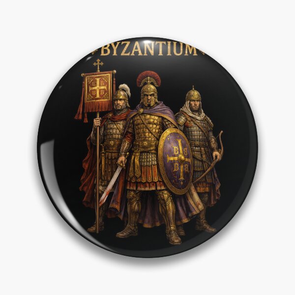 Item preview, Byzantium Army Eastern Roman Warrior Art designed and sold by Retr0Tshirts.