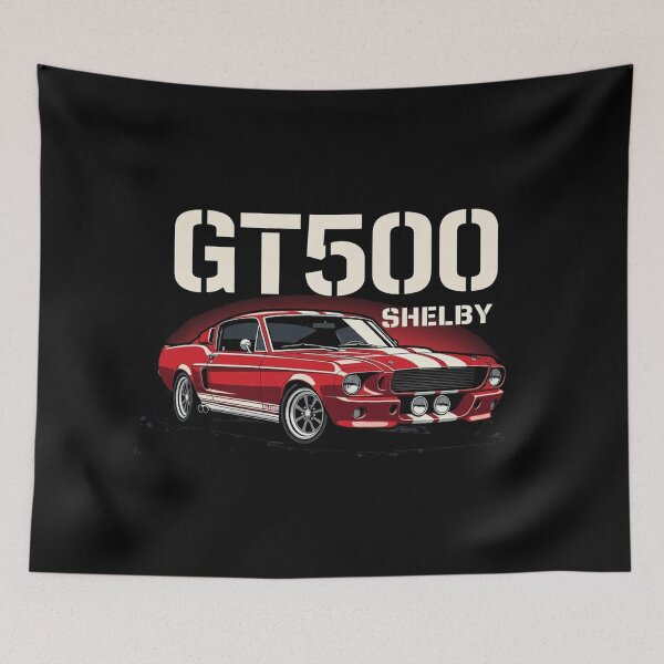 Item preview, 1967 Shelby GT500 Fastback Classic Mustang Muscle Car Vintage Art designed and sold by TheArtOfCar.