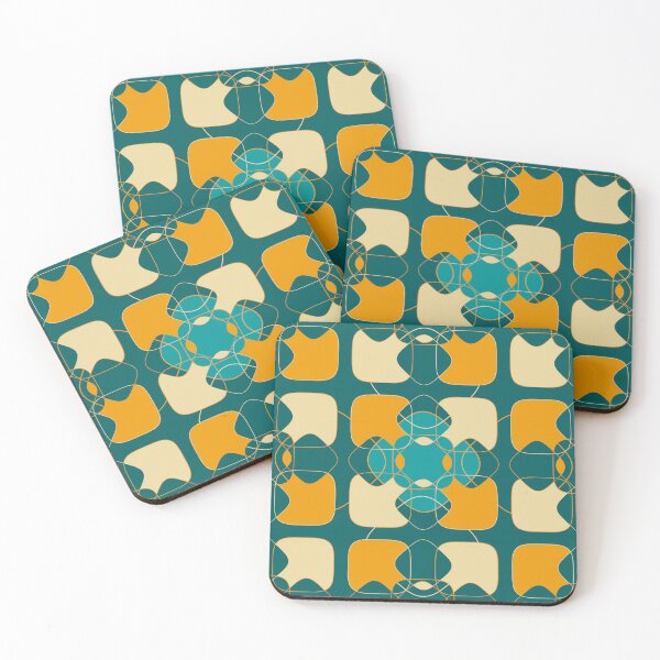 Item preview, Minimalism Squares in a green land  designed and sold by StefanStudioArt.