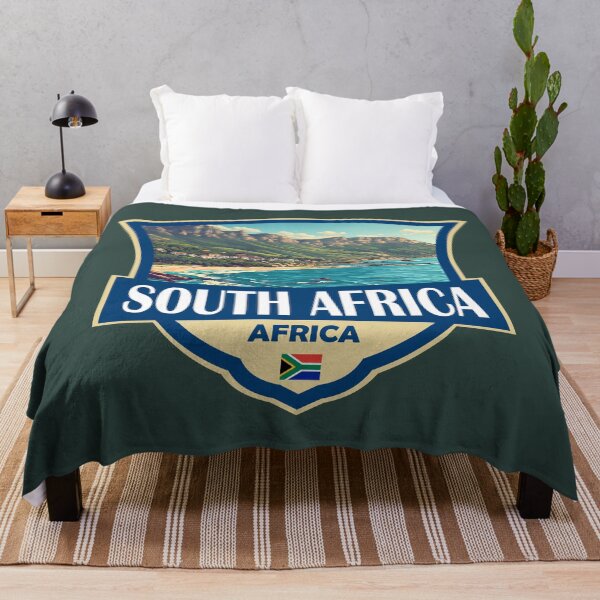Item preview, South Africa Illustration Retro Badge designed and sold by KrisSidDesigns.