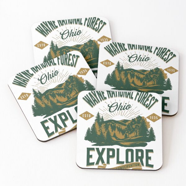 Item preview, Wayne National Forest Ohio Explore Trails & Conservation Est 1934 Outdoor Adventure Hiking Nature Travel designed and sold by Simsimah26Parks.