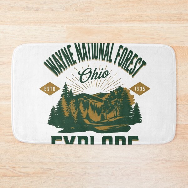 Item preview, Wayne National Forest Ohio Explore Trails & Conservation Est 1934 Outdoor Adventure Hiking Nature Travel designed and sold by Simsimah26Parks.