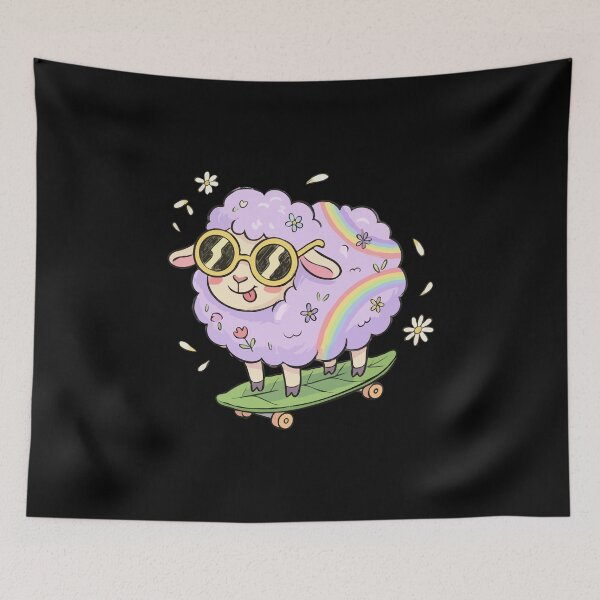 Item preview, Lavender Woolly Leaf Glider designed and sold by Emegan Print Art.