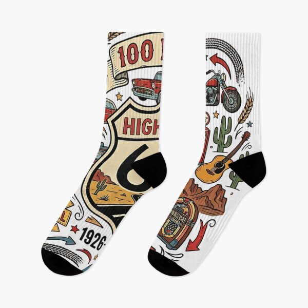 Item preview, Highway Route 66 100 Years Anniversary 1926 To 2026 Retro Americana designed and sold by HarinDonreka.