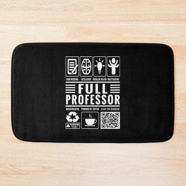 Item preview, Funny Full Professor Job Description Icons QR Code designed and sold by MerchMaxxing.