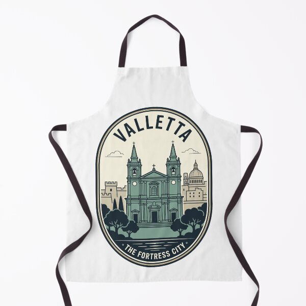 Item preview, Valletta Malta Fortress City Vintage Travel Badge designed and sold by k3rstman1.