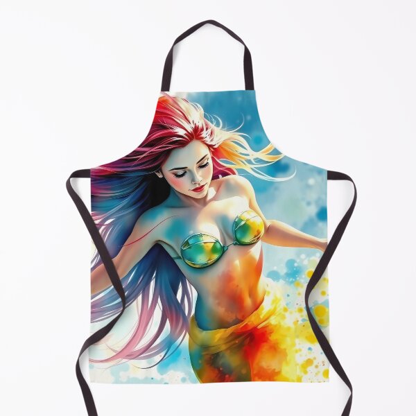 Item preview, Colorful Mermaid in Motion designed and sold by cuprum.