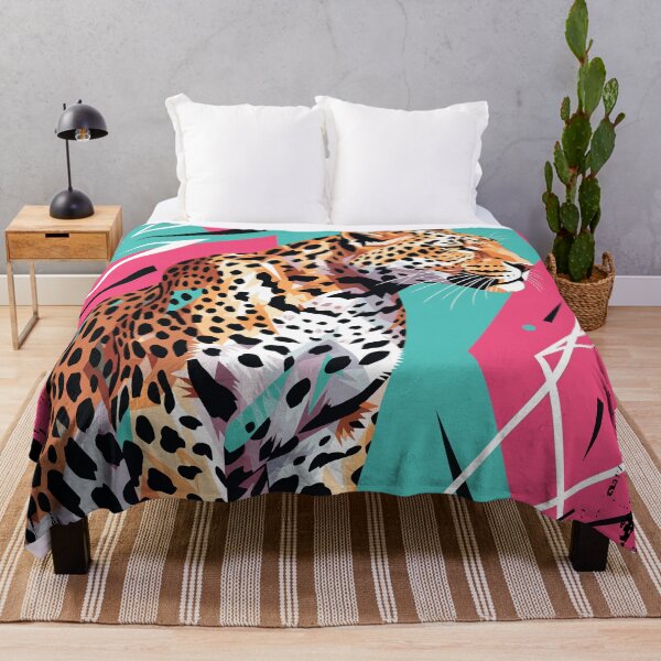 Item preview, Abstract Geometric Leopard Pop Art designed and sold by Fabrikola.