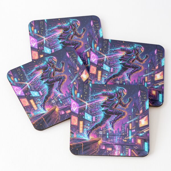 Item preview, Neon Boy Scenes Vibrancy Marine Life Ocean Exploration designed and sold by ART ATTACK ZONE.