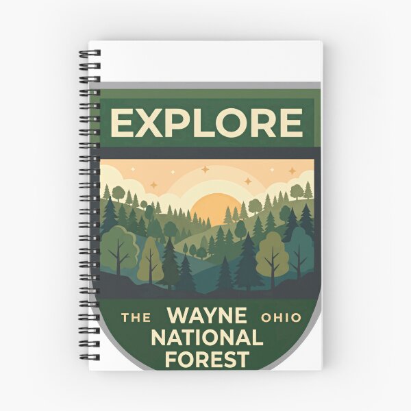 Item preview, Explore The Wayne Ohio National Forest Outdoor Adventure Hiker Nature Lover designed and sold by Simsimah26Parks.