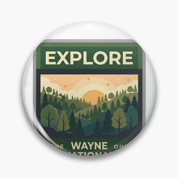 Item preview, Explore The Wayne Ohio National Forest Outdoor Adventure Hiker Nature Lover designed and sold by Simsimah26Parks.